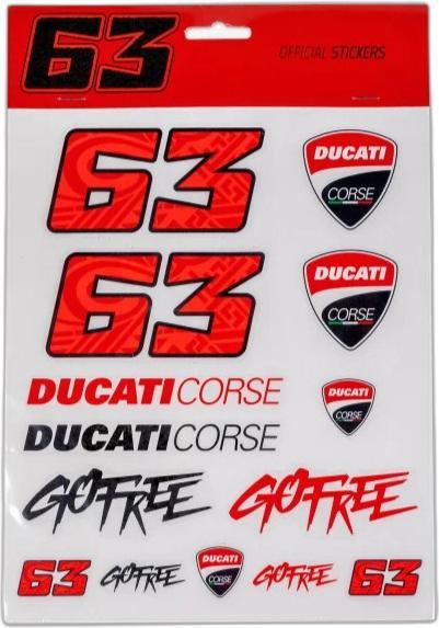 Energie-Label VR46 STICKERS SET (24x20 cm) DUAL DU (1 Sticker)