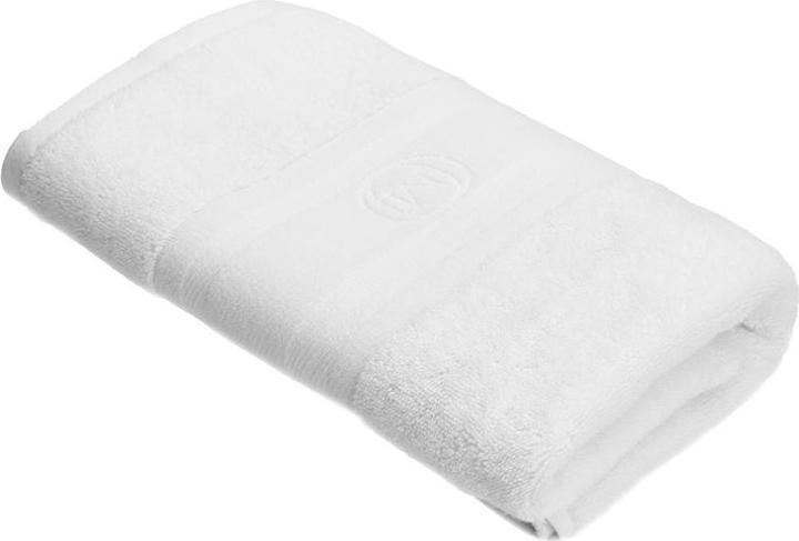 Monogram Linea Badetuch 100x160cm weiss (100 x 160 cm)