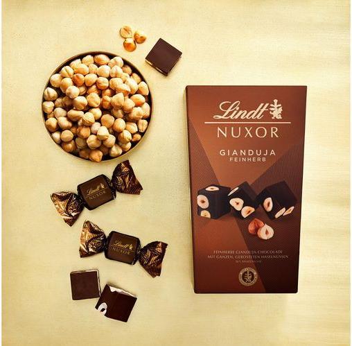 Image du produit Lindt Nuxor Pralinés Foncé Noisette (150 g)