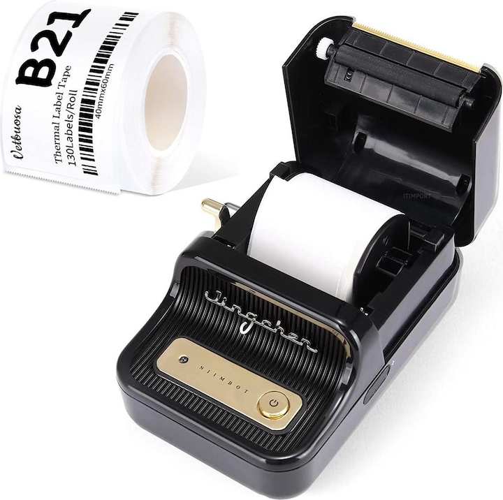 Actual product image Niimbot B21 (203 dpi)