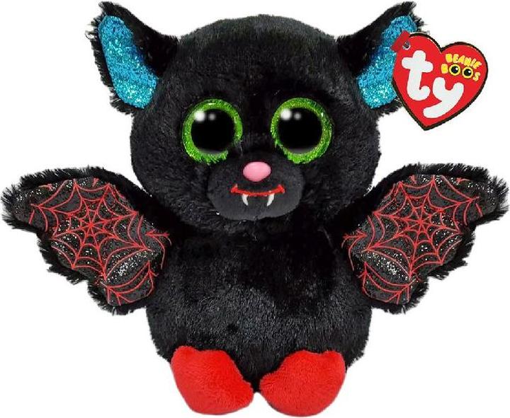 Actual product image Ty Beanie Boo's Halloween Bat Black 15cm (15 cm)
