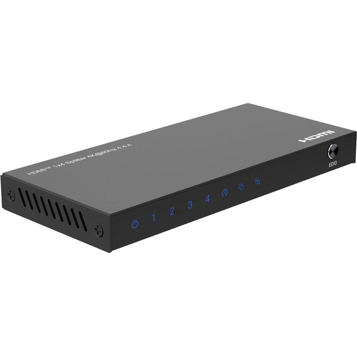 MicroConnect 4K@60Hz HDMI Splitter 1x4, Switch Box