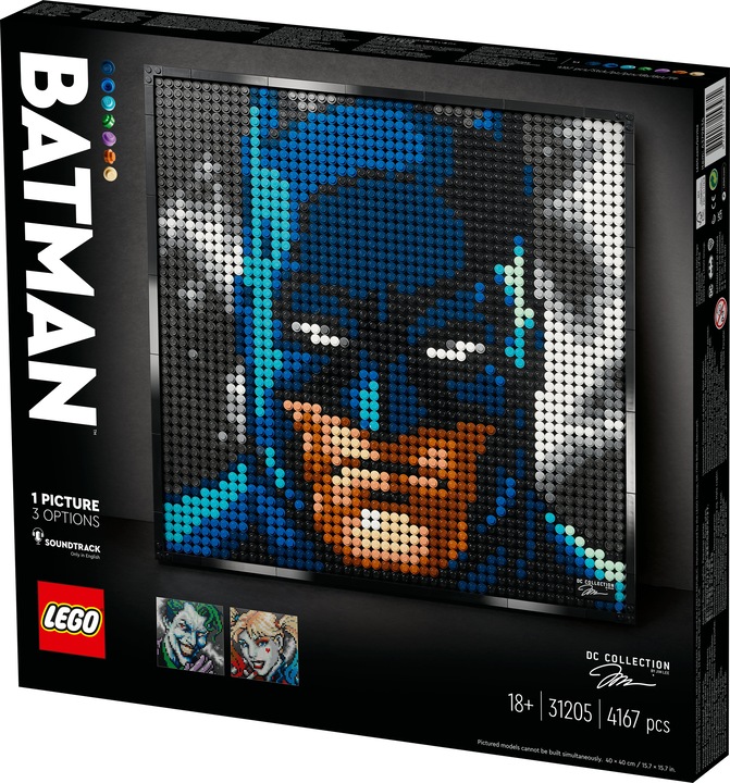Produktbild LEGO Jim Lee Batman Kollektion (31205, LEGO Art)