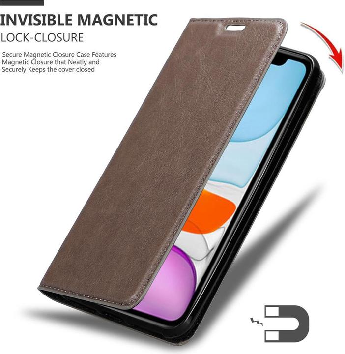 Image du produit Cadorabo Book Couverture magnétique invisible (Apple iPhone 12 mini)
