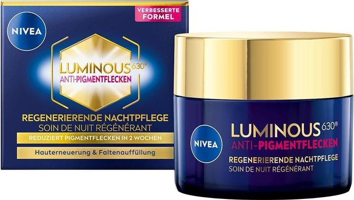 Image du produit NIVEA Crème de nuit Cellulaire Luminous630 anti-taches de pigmentation (50 ml, Crème 24h)