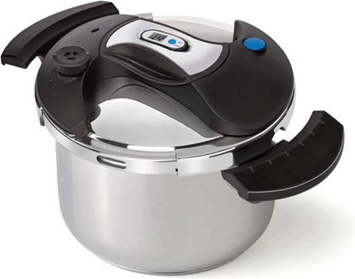Productafbeelding MPM SMILE MGS-07 Greitpuodis 7 l (22 cm, Snelkookpan, Roestvrij staal)