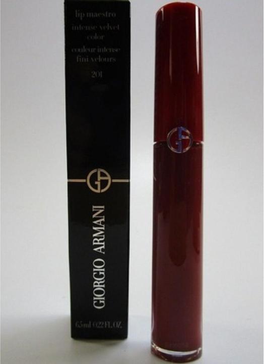 Image du produit Giorgio Armani Lip Maestro One Shot No.414 (414 Sang rouge)
