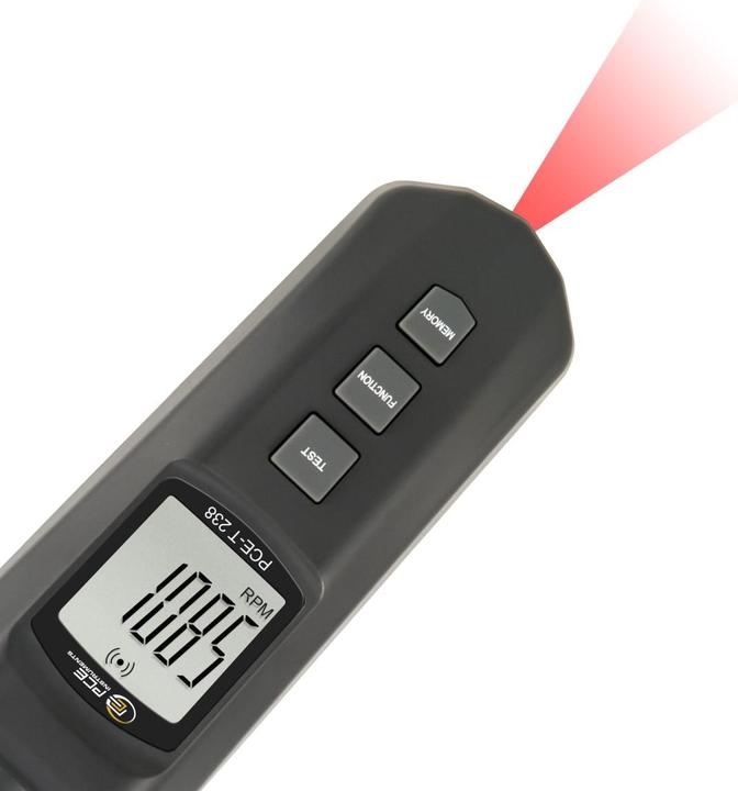 Actual product image PCE Instruments Tachometer rev counter (Measuring device case)