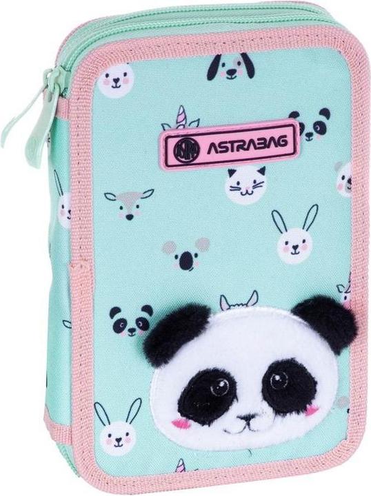 Astra Doppeltes Federmäppchen mit Teddy Panda ASTRA-Zubehör