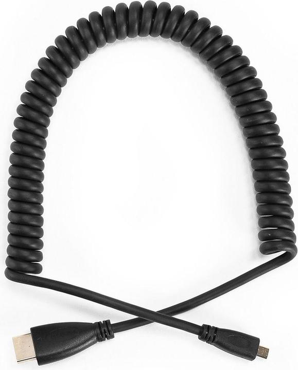 Image du produit Caruba Câble HDMI MicroHDMI à ressort (1.50 m)