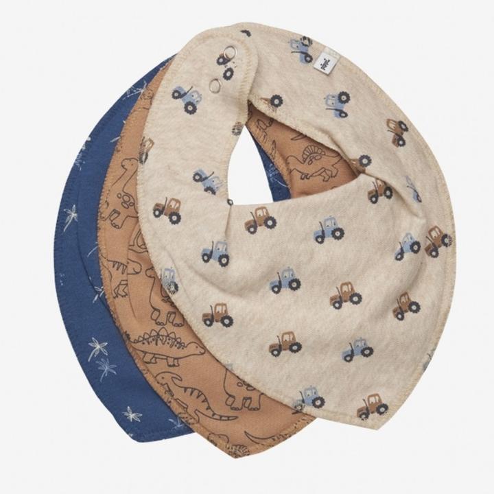 Actual product image Pippi Bandana Bib Indian Tan (0 months)