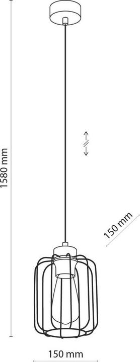 Produktbild Licht-Erlebnisse Pendelleuchte Galaxy (E27)