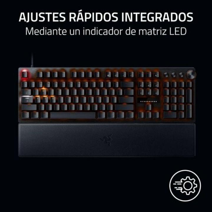 Produktbild Razer Huntsman V3 Pro - Mechanisch Gaming Toetsenbord - QWERTY - Zwart (Englisch International, Kabelgebunden)