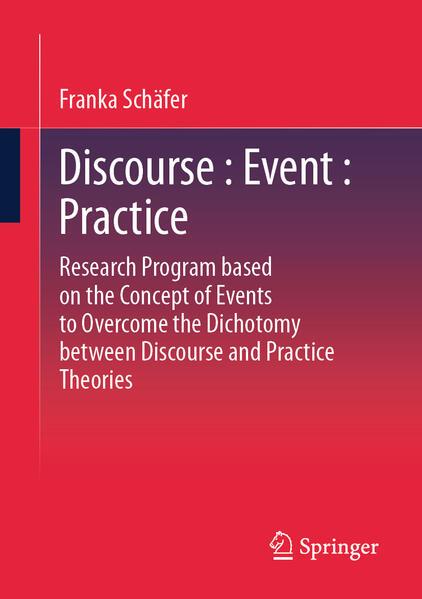 Immagine prodotto Discourse : Event : Practice (Inglese, Franka Schäfer, 2025)