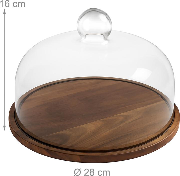 Actual product image Relaxdays Tortenplatte