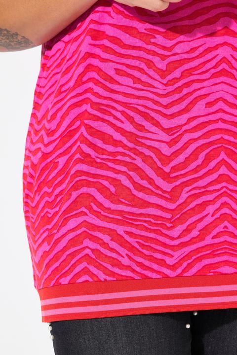 Produktbild Miamoda T-Shirt, oversized, Zebra, Rundhals (46)
