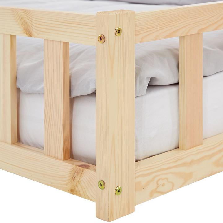 Produktbild Homestyle4u Kinderbett mit Lattenrost (120 x 200 cm)