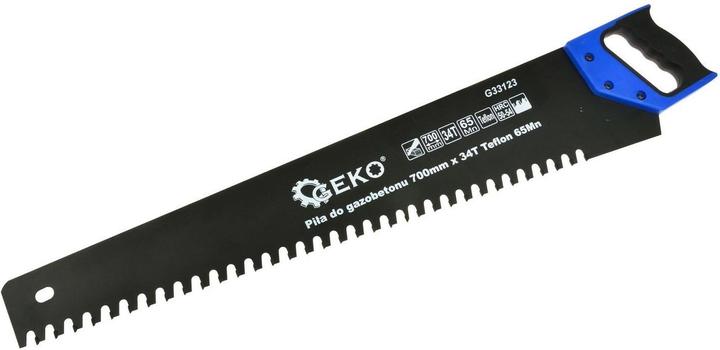Actual product image GEKO Hand Saw for Aerated Concrete 700mm 34/34T Teflon