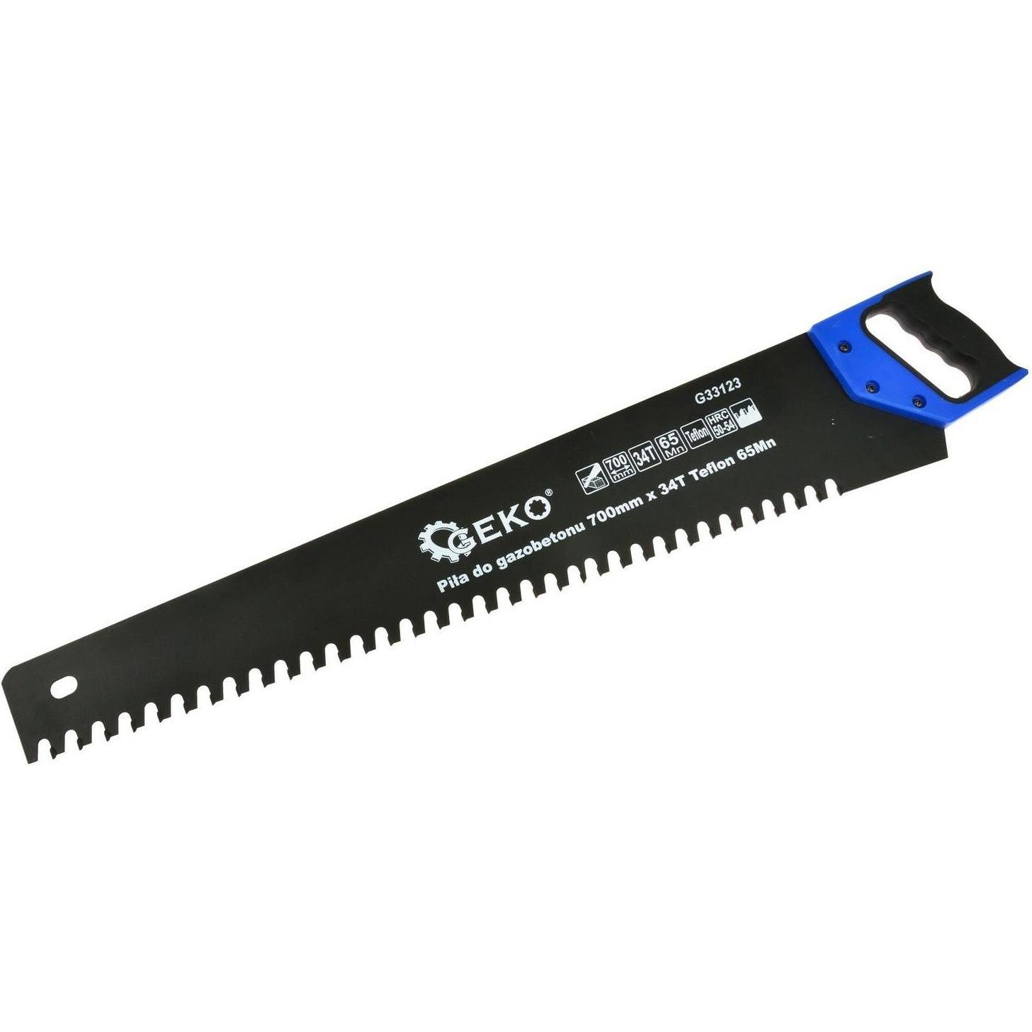 GEKO, Handsäge, Handsäge für Porenbeton 700mm 34/34T Teflon