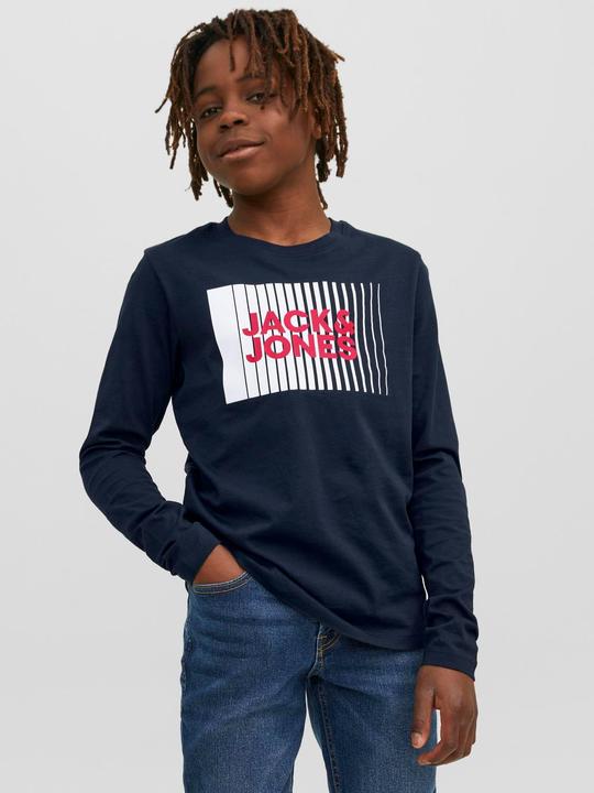 Immagine prodotto Jack & Jones Maniche lunghe con logo per ragazzi (176)