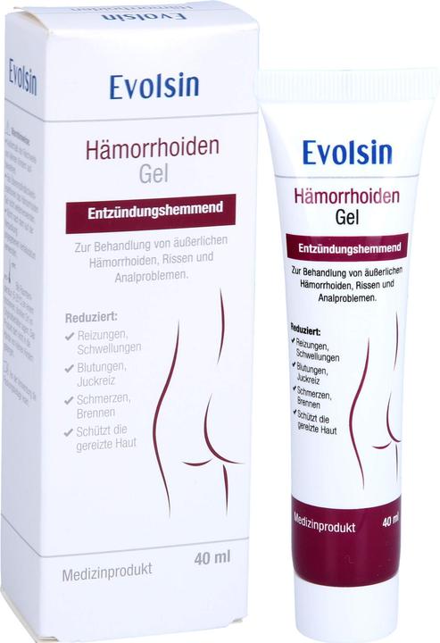 Immagine prodotto Evolsin Gel Per Emorroidi (40 ml, Gel intimo)