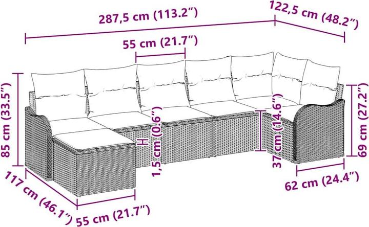 Produktbild vidaXL Clemence