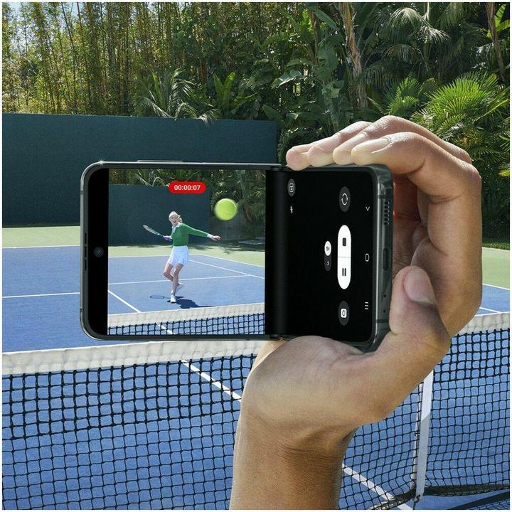 Image du produit Samsung Galaxy Z Flip4 (128 Go, Graphite, 6.70", SIM + eSIM, 5G)