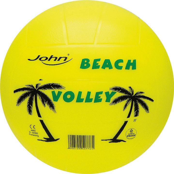 John Beach-Volleyball - Ø = ca. 22 cm - neon