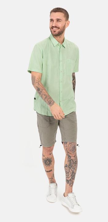 Actual product image Camel Active Short sleeve shirt in a linen-cotton mix (M)