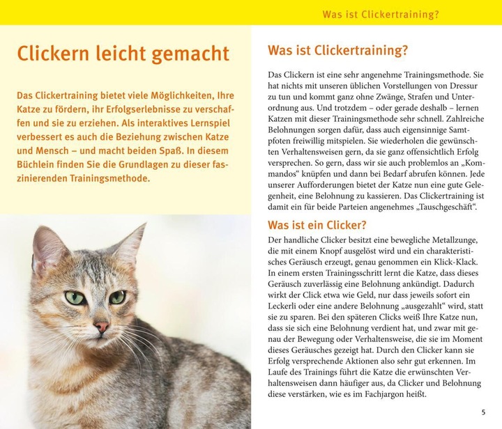 Immagine prodotto Katzen-Clicker-Box (Tedesco, Birgit Rödder, 2013)