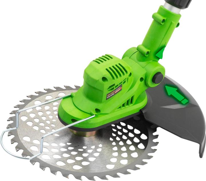 Produktbild Procraft PTA24 BL Akku Trimmer 20 V 150 mm + 1x Akku 3,0 Ah + Ladegerät (Metallschneideblatt, Trimmfaden)