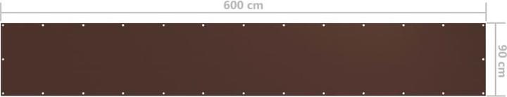 Produktbild vidaXL Sichtschutz Balkon (90 cm)