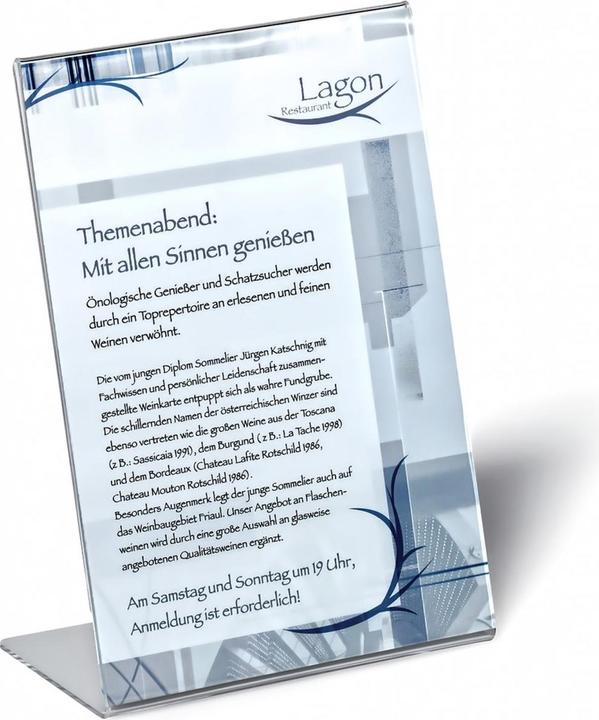 Immagine prodotto Durable Stand di presentazione A5, trasparente (A5)