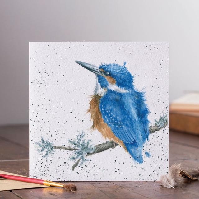 Actual product image Wrendale Design Karte - Eisvogel KING OF THE RIVER Wrendale Designs (1 pcs.)