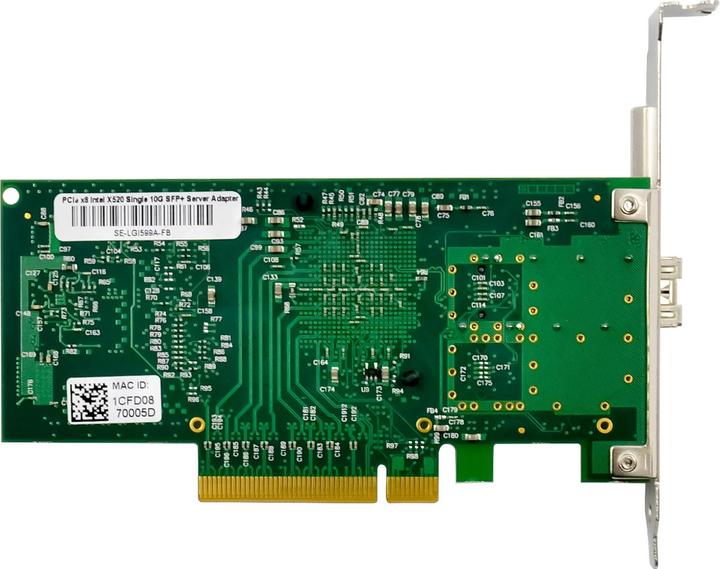 Valori nutrizionali e ingredienti InLine Scheda di rete 10 Gigabit, 1x SFP+, PCIe x8, incl. staffa per slot a basso profilo (PCI-E x8)