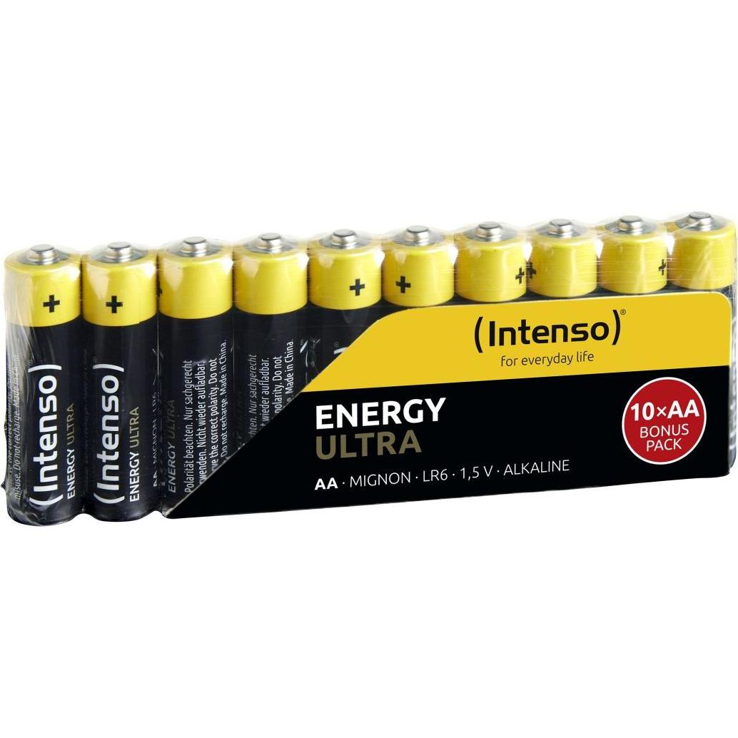 Intenso Energy Ultra (10 Stk., AA, 2600 mAh), Batterien + Akkus