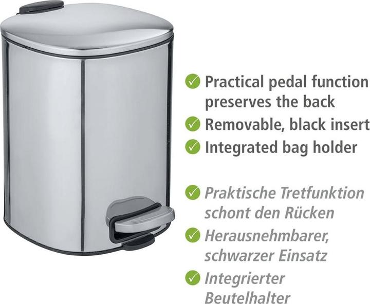 Produktbild Wenko Treteimer Alassio (5 l)