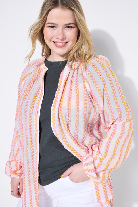 Actual product image Studio Untold Tunika, oversized, Strukturstreifen (54)