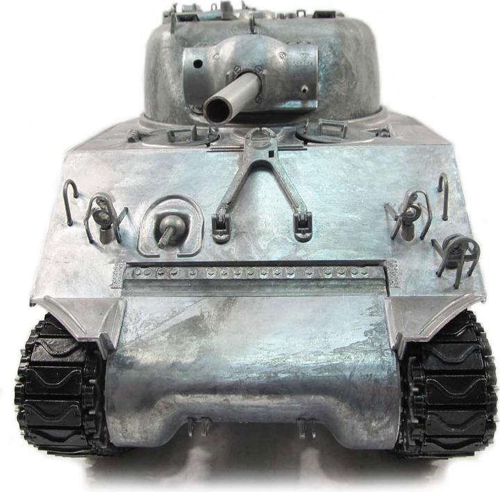 Immagine prodotto Amewi M4A3 Sherman in metallo, 2,4GHz RTR Airsoft, suono TRUE (RTR pronto all'uso)