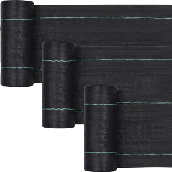 ProGarden 3er-Set Anti Unkraut Folie, 1 x 10 m