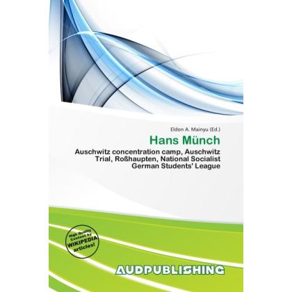 Hans Münch, Fachbücher