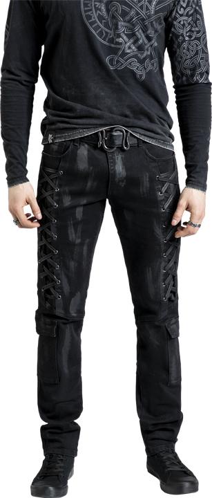 Immagine prodotto Black Premium Essential - Slim Cargo Jeans Jared with Lacing (34)