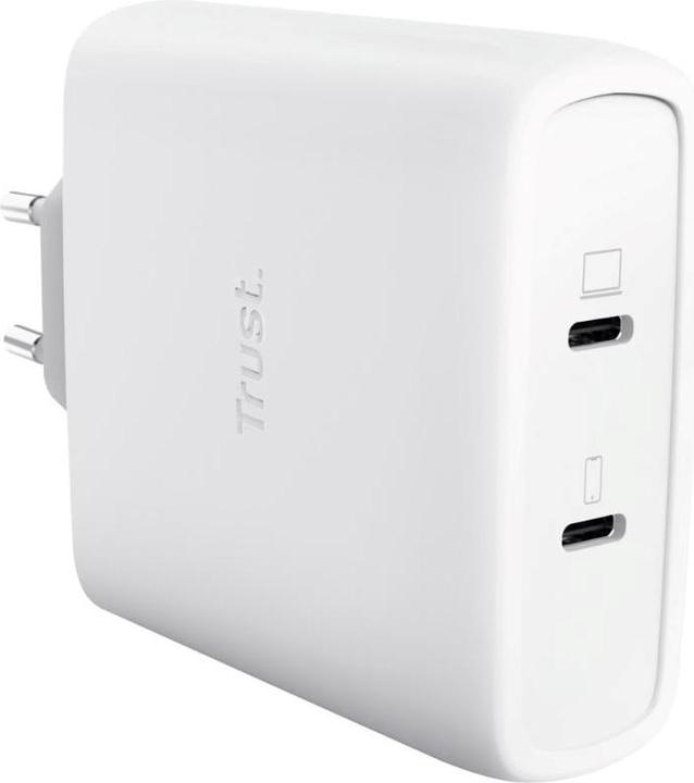 Productafbeelding Trust MAXO 100W 2P USB-C GAN CHARGER (100 W, 2 ports)