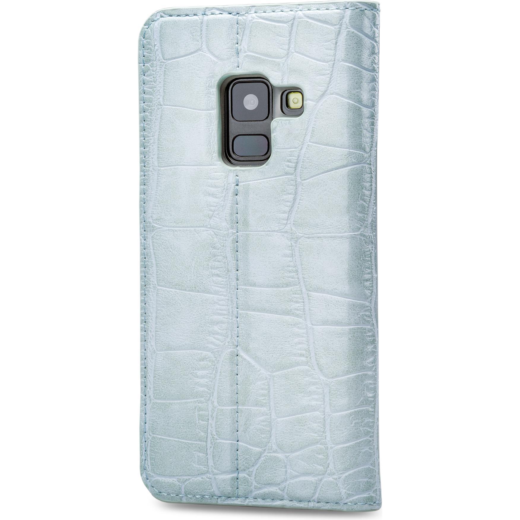 Thumbnail - Mobilize Premium Gelly Buch (Samsung Galaxy A8 (2018)), Smartphone Hülle, Blau