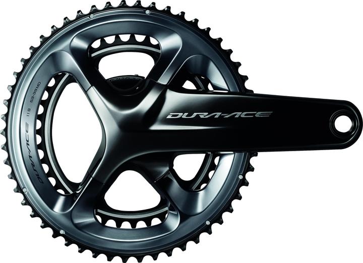 Actual product image Shimano Dura-Ace FC-R9100-P crankset with powermeter without chainring 11-speed (170 mm)