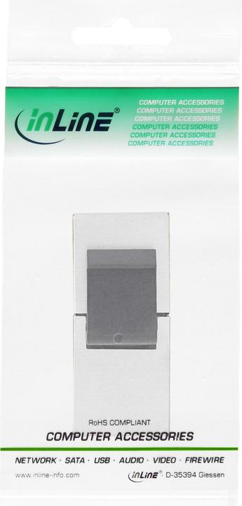 Actual product image InLine Keystone RJ45 jack (Keystone module)
