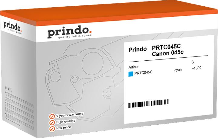 Immagine prodotto Prindo Classic Cyan Toner PRTC045C (C)