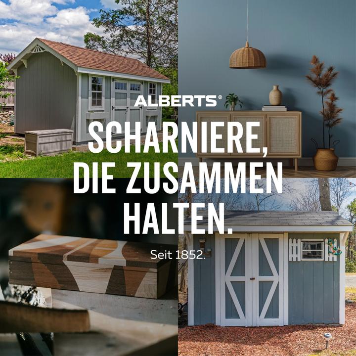 Actual product image Alberts Hinge,szvz,100x100x2,5KAR