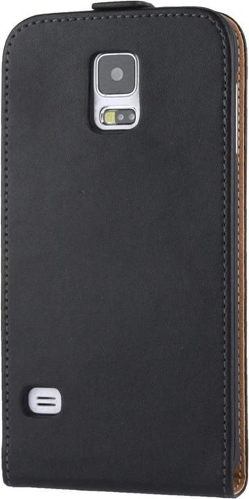 Actual product image König Design Mobile phone case (Flip) for Samsung Galaxy S5 mini (SM G800) black (Samsung Galaxy S5 Mini)