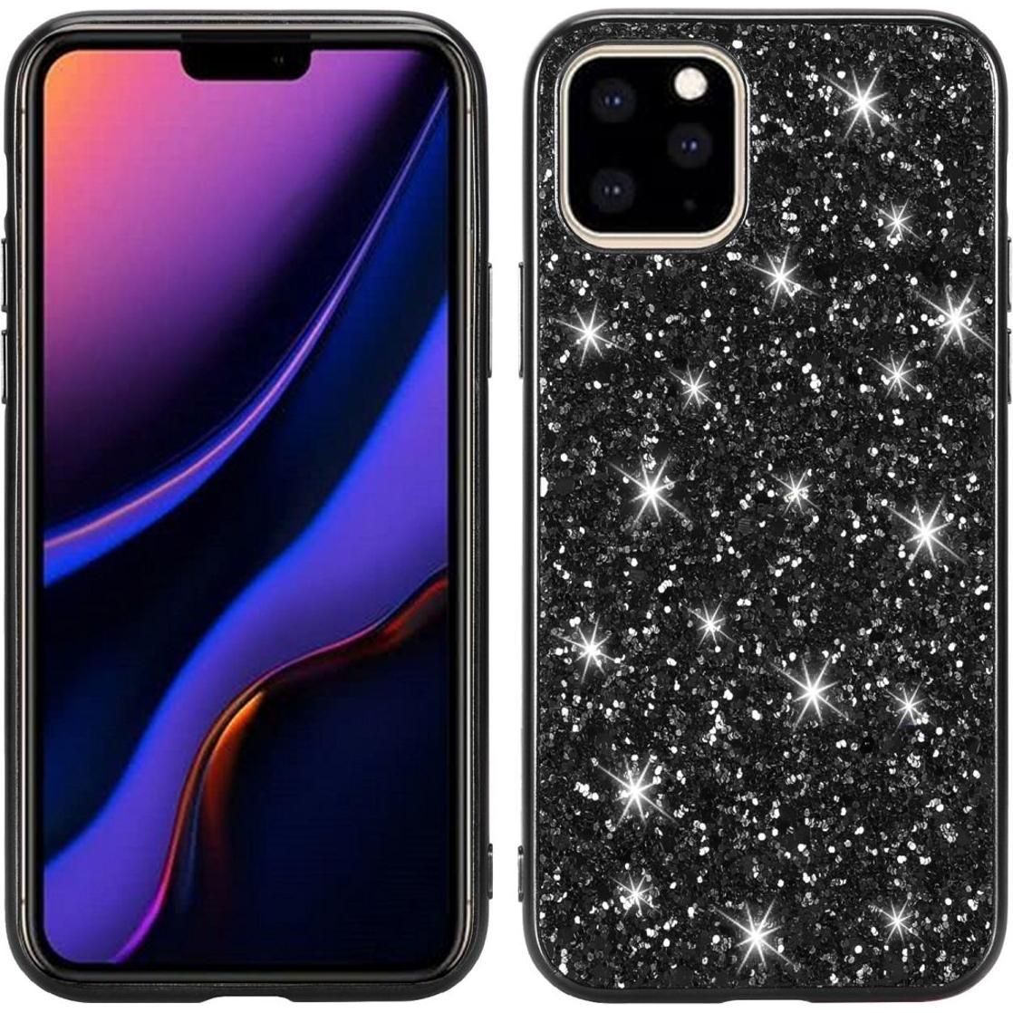 König Design Hülle Handy Schutz für Apple iPhone 11 Pro Max Case Cover Tasche Etuis Schwarz (Apple iPhone 11 Pro Max), S...